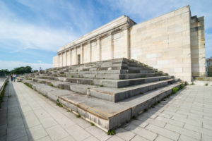 Grandstand at the Nazi rallying grounds, Zeppelin field, Nuremberg, Bavaria, Germany Grandstand at the Nazi rallying grounds, Zeppelin field, Nuremberg, Bavaria, Germany